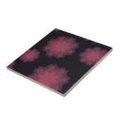 Rosa, cool, trendige, moderne Abstraktion der Blum Fliese (Seite)