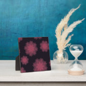 Rosa, cool, trendige, moderne Abstraktion der Blum Fotoplatte (InSitu)