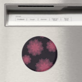 Rosa, cool, trendige, moderne Abstraktion der Blum Magnet (In Situ (Geschirrspüler))