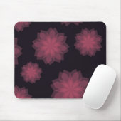 Rosa, cool, trendige, moderne Abstraktion der Blum Mousepad (Mit Mouse)