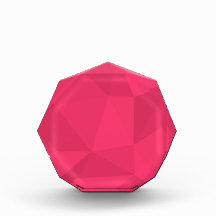 Rosa, coole, einzigartige, trendige Dreieck-Abbild