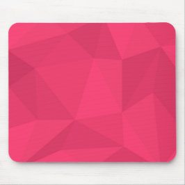 Rosa, coole, einzigartige, trendige Dreieck-Abbild Mousepad