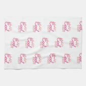 Rosa Coole Mama Handschrift Muttertag Geschirrtuch (Horizontal)