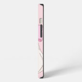 Rosa Coquette Ghost iPhone Hülle (Linke Seite)
