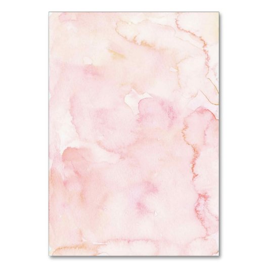 Rosa Coquette Nurse Abschluss Tischnummer (Rückseite)