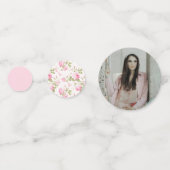 Rosa Coquette Sweet 16 University | FOTO Konfetti (Vorderseiten)