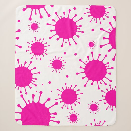 Rosa Coronavirus Sherpadecke (Vorderseite)