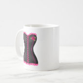 Rosa Corset Kaffeetasse (Vorderseite Links)