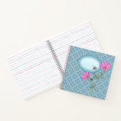 Rosa Cosmos Scrapbook Journal Notizblock (Innenseite)