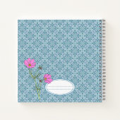 Rosa Cosmos Scrapbook Journal Notizblock (Rückseite)