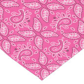 Rosa Country Paisley Tischläufer (Ecke)
