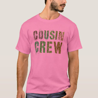 Rosa COUSIN CREW Leopard Print Funny Grammy Pawpaw T-Shirt