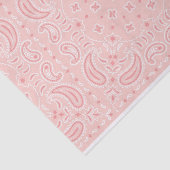 Rosa Cowgirl Bandana Seidenpapier (Ausschnitt)