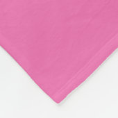 Rosa Cowgirl Howdy Pferd Fleecedecke (Ecke)