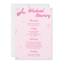 Rosa Cowgirl Junggeselinnen-Abschied Weekend Tour