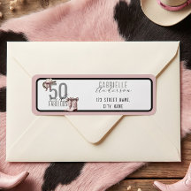 Rosa Cowgirl-Western-50-und-fabelhafte-Geburtstags