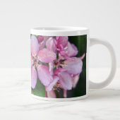 Rosa Crabappelblüten Jumbo-Tasse (Rechts)