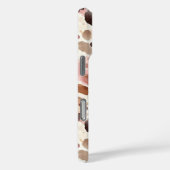 Rosa Creme Brown Leopard Case-Mate iPhone Hülle (Rückseite / Rechts)