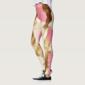 Rosa Creme Gold Cowhide Leggings (Links)