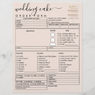 Rosa Creme Hochzeit Geburtstag Bäckerei Kuchen Bes Flyer