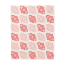 Rosa Creme Oval Circle Modernes geometrisches Must