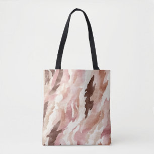 Rosa Creme Schokolade Braun Abstrakt Weihnachten Tasche
