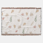 Rosa cremefarbene Blüten Blätter  Decke (Vorderseite)