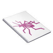 Rosa Cricket Notizblock (Rechte Seite)