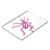Rosa Cricket Notizblock (Linke Seite)