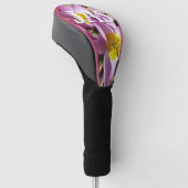 Rosa Crocses Frühlingsblume Golf Headcover (angewinkelt)