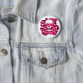 Rosa Crossbones Button (Beispiel)