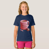 Rosa Cup und Schokolade T-Shirt (Vorne ganz)
