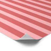 rosa Cupcake-Design Poster (Ecke)