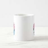 Rosa Cupcake Kaffeetasse (Mittel)