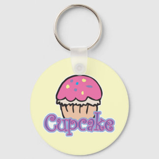 Rosa Cupcake Schlüsselanhänger
