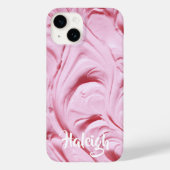 Rosa Cupcake Zuckerguss Personalisiert Case-Mate iPhone Hülle (Rückseite)