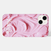 Rosa Cupcake Zuckerguss Personalisiert Case-Mate iPhone Hülle (Rückseite (Horizontal))