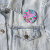 Rosa Cupcakes Abzeichen Button (Beispiel)