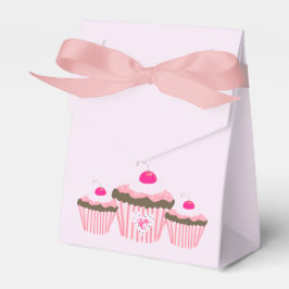 Rosa Cupcakes Geschenkschachtel