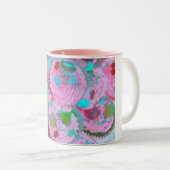 Rosa Cupcakes Tasse (VorderseiteRechts)