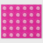 Rosa Custom 67 Meme Geschenkpapier (Flach)