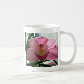 rosa Cymbidium Kaffeetasse