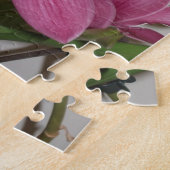 Rosa Cymbidium-Orchideen-Puzzlespiel Puzzle (Seite)