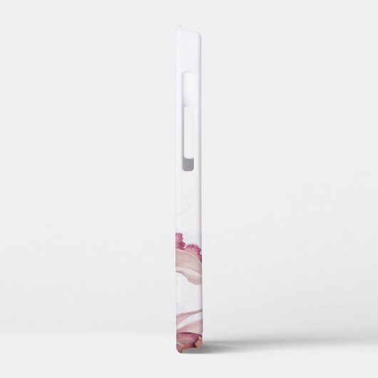 Rosa Cymbidium Orchideus Case-Mate iPhone Hülle (Rückseite / Links)