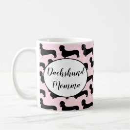 Rosa Dackel Momma Tasse