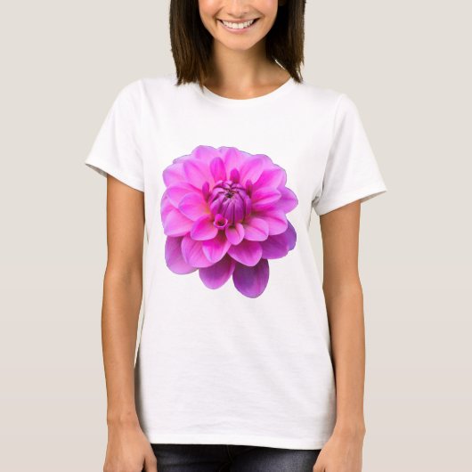 Rosa Dahlia (Abgeschieden) T-Shirt (Vorderseite)