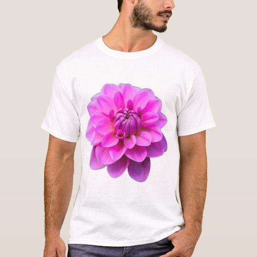 Rosa Dahlia (Abgeschieden) T-Shirt (Vorderseite)