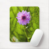 Rosa Dahlia, Aquarell-Effekt Mousepad (Mit Mouse)