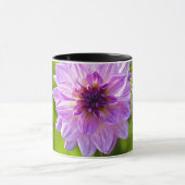 Rosa Dahlia, Aquarell-Effekt Tasse (Zentrum)