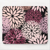 Rosa Dahlia Blume Blumengarten Romantik Mousepad (Vorne)